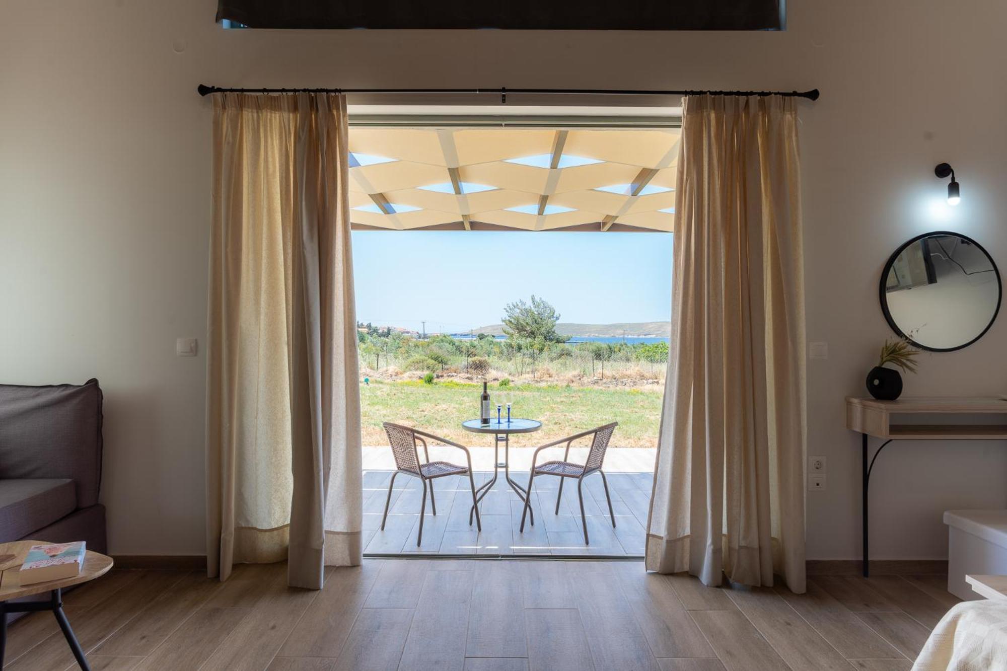 Apolithon Premium Houses Sigrion Bagian luar foto