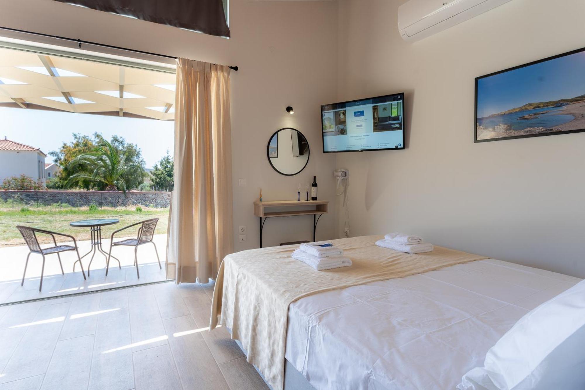 Apolithon Premium Houses Sigrion Bagian luar foto